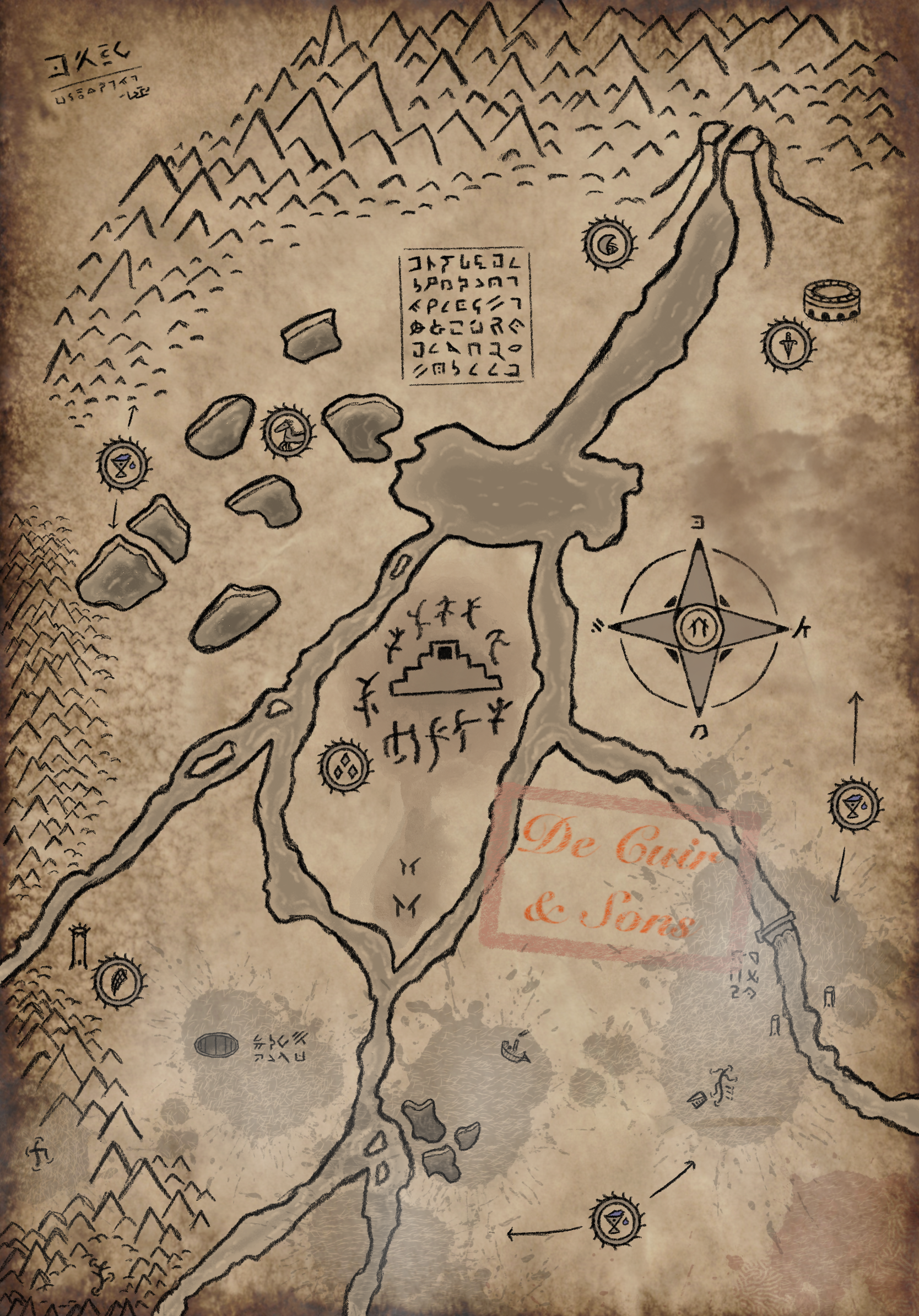 Teutarch Map